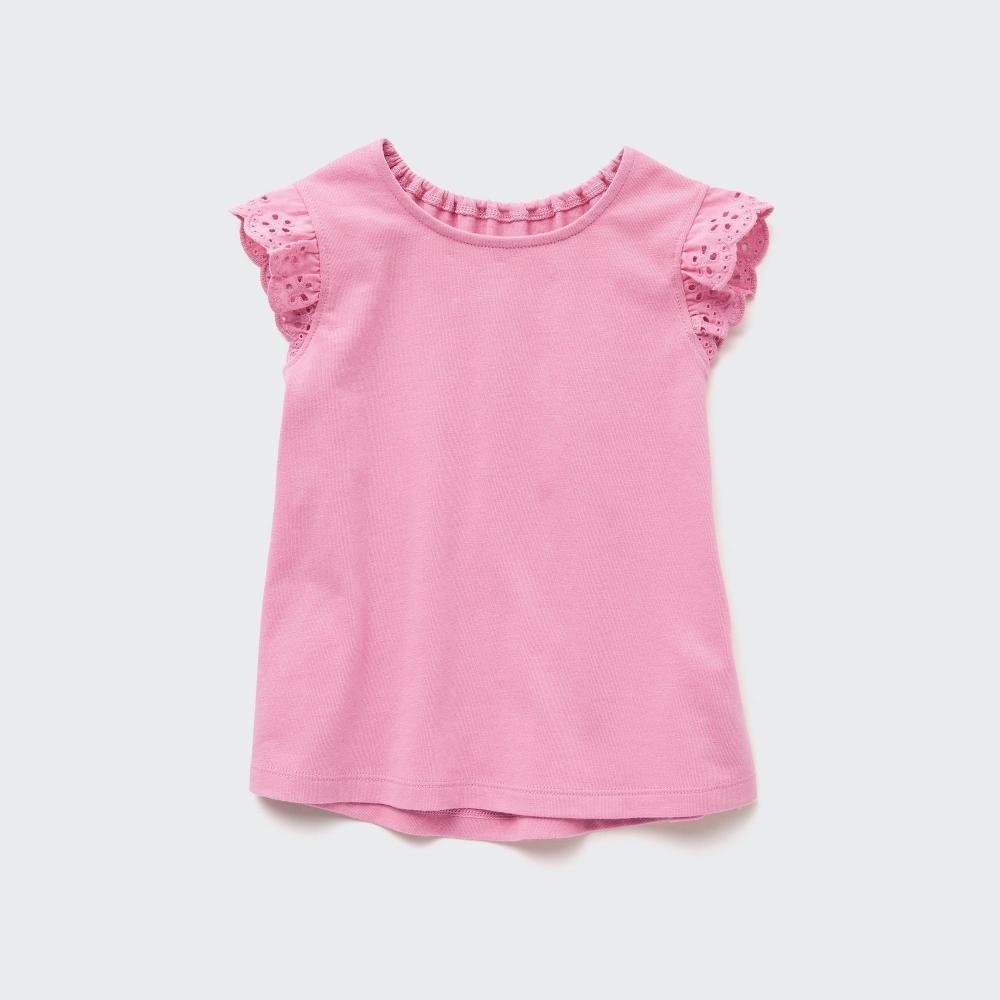 

UNIQLO JAPAN сухая футболка с круглым вырезом и короткими рукавами