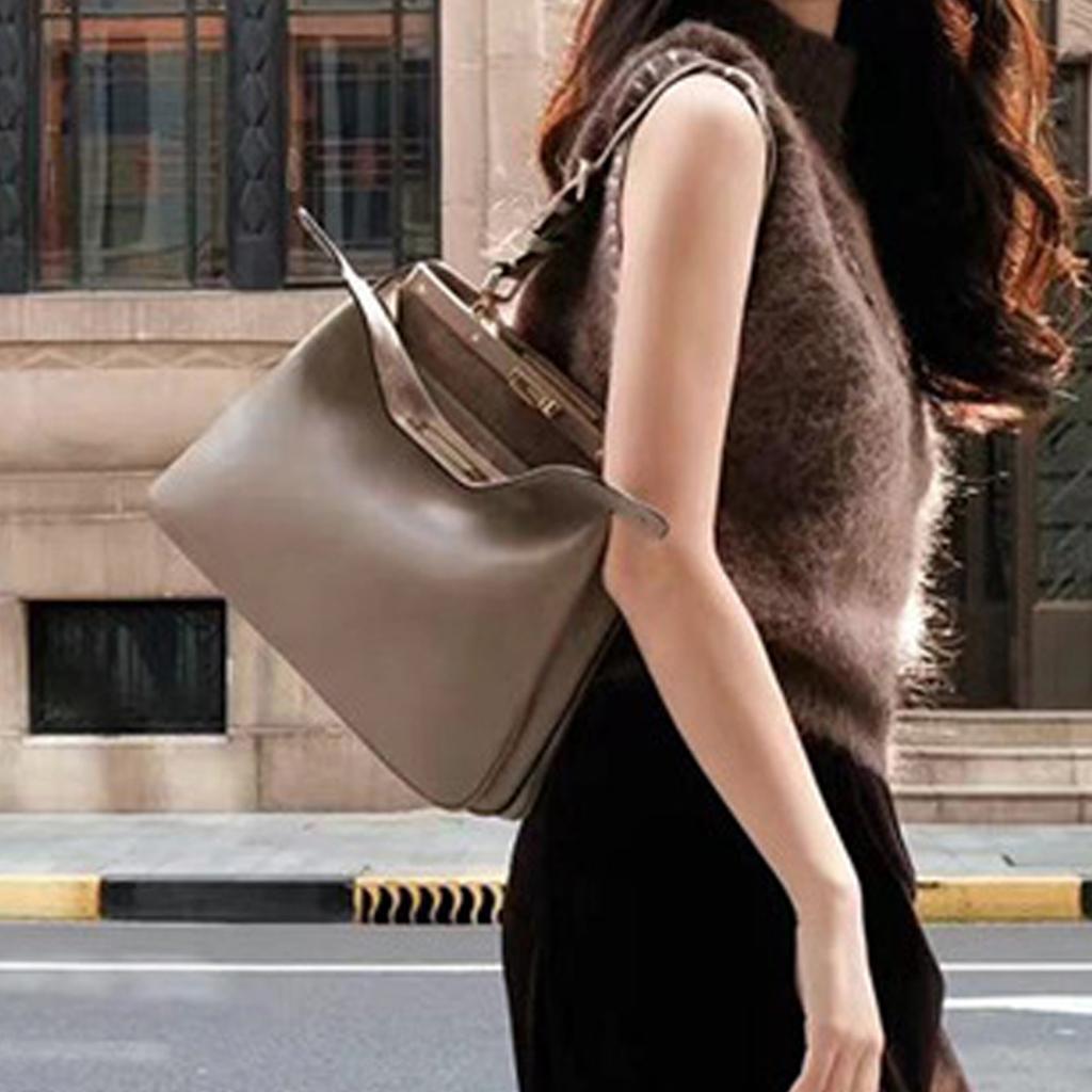 Nuova Borsa Morbida a Forma di Gatto Stropicciato Design a Fisarmonica Borsa a Tracolla Versatile Borsa a Mano per Donna Tendenza Stile Casual Quotidiano