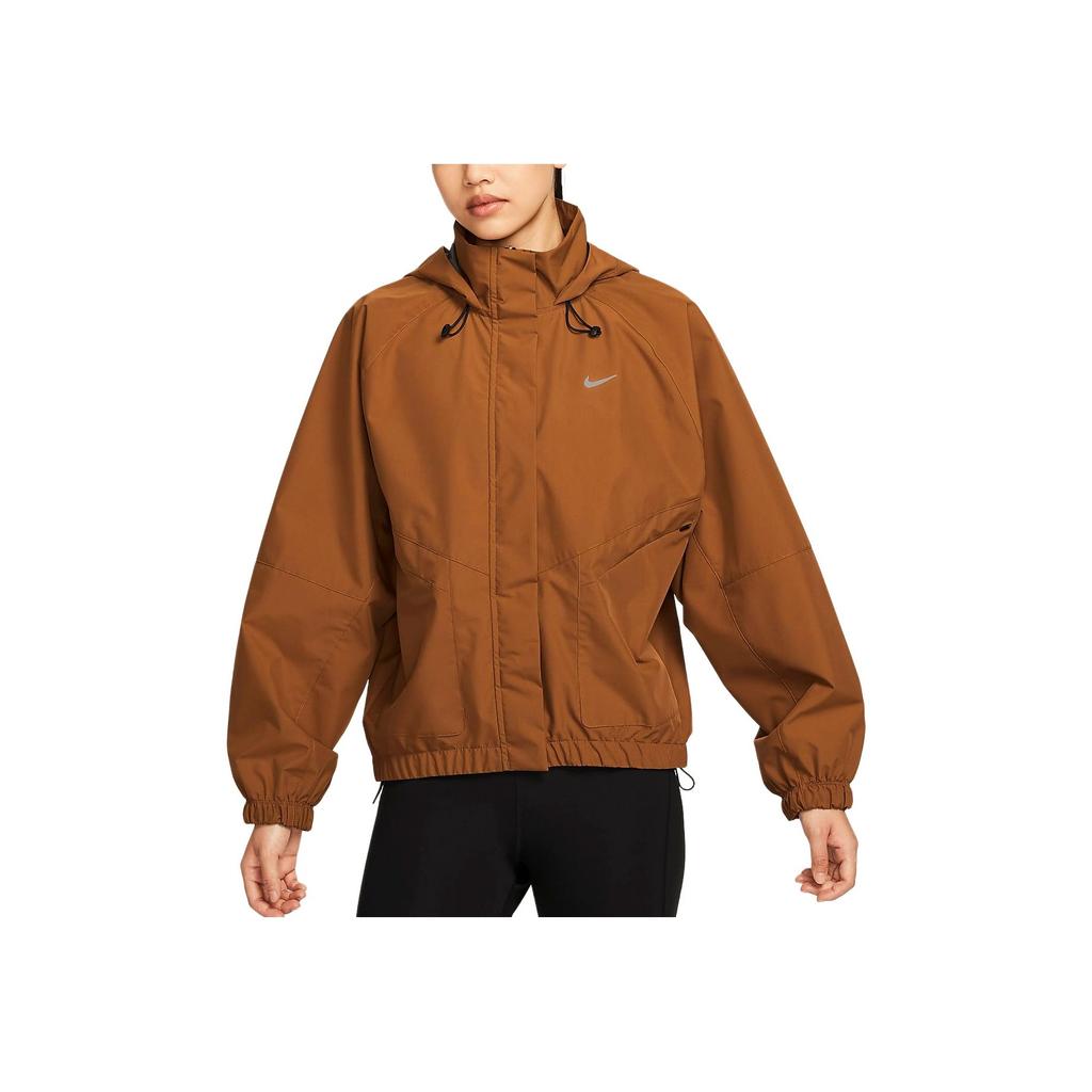 New Nike Storm FIT Swift Jacket Women's Light British Umber/Black FB7493-281