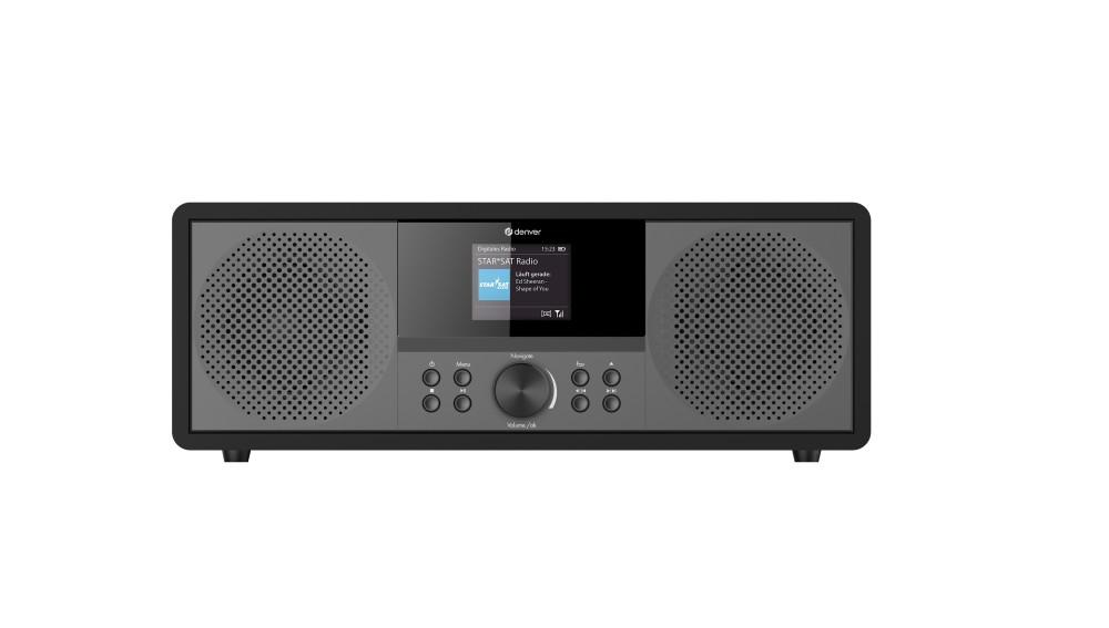 

Denver MIR-270B - Micro system with DAB+/FM/internet radio, black, Denver чорний