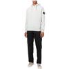 Stone Island Hooded Sweatshirt Pearl Grey Men Tops 771564120-V0061