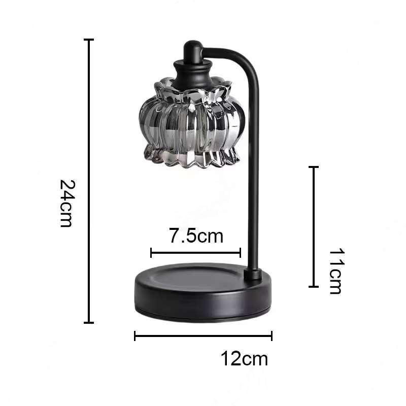 Simple Retro Wax Melting Aromatherapy Lamp Dimming Timing Coffee Shop Home Living Room Bedroom Atmosphere Lighting Decoration