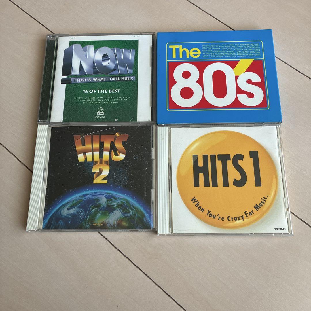 

[USED] Western music CD HITS1, HITS2, NOW, the80 s