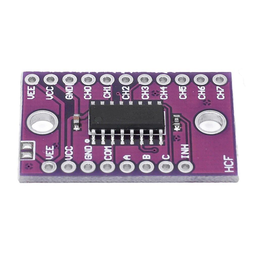 74HC4051 CD4051 Single 8-channel Digitally Controlled Electronic Switch Multiplexers For Ardunio