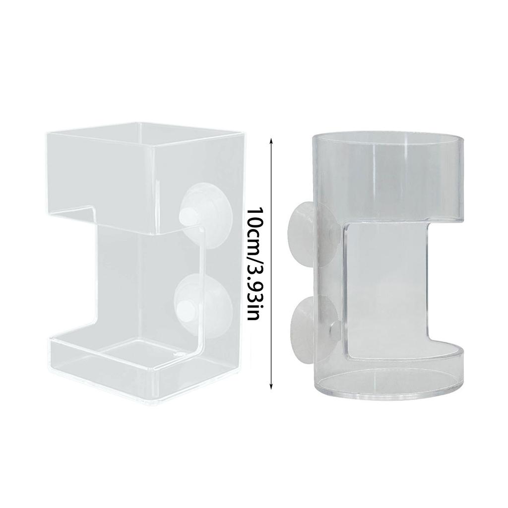 Einstellbarer, schwimmender und sinkender Futterspender für Fische. Platzsparender, leicht zu reinigender Fischfutterspender, geeignet für den Einsatz im Heimaquarium