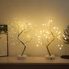 36/108LED Pearl Pearl Copper Touchscreen  Light Tree Night Light Decor