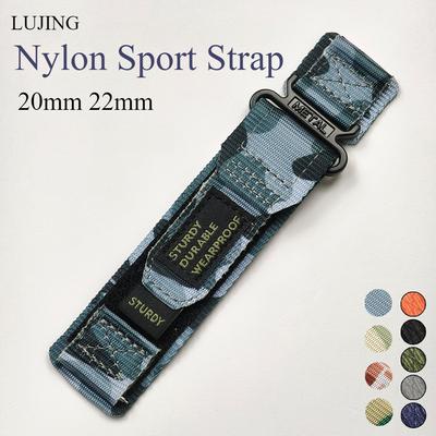 Correa de nailon 20 mm 22 mm para Samsung Galaxy Watch 5 Pro Correa para Galaxy Watch 6 5 40 44 mm Reloj 6 43 47 mm Pulsera de repuesto