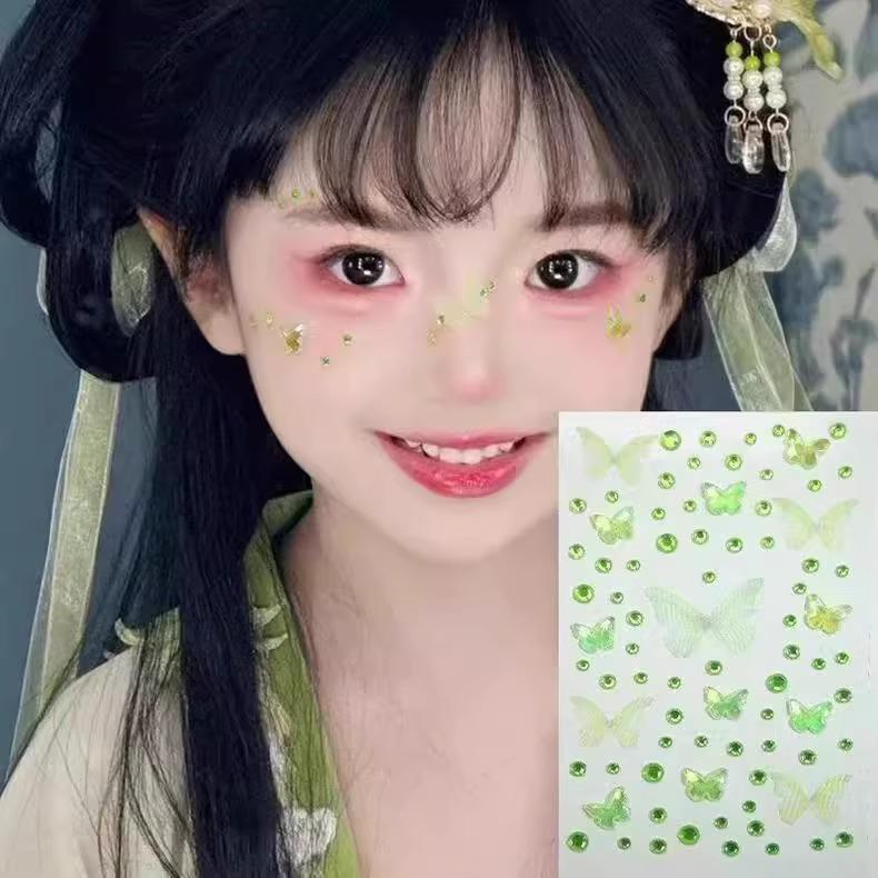 3D Stereo Acrylic Embossed Stickers for Girls - Guka Decorative Patches