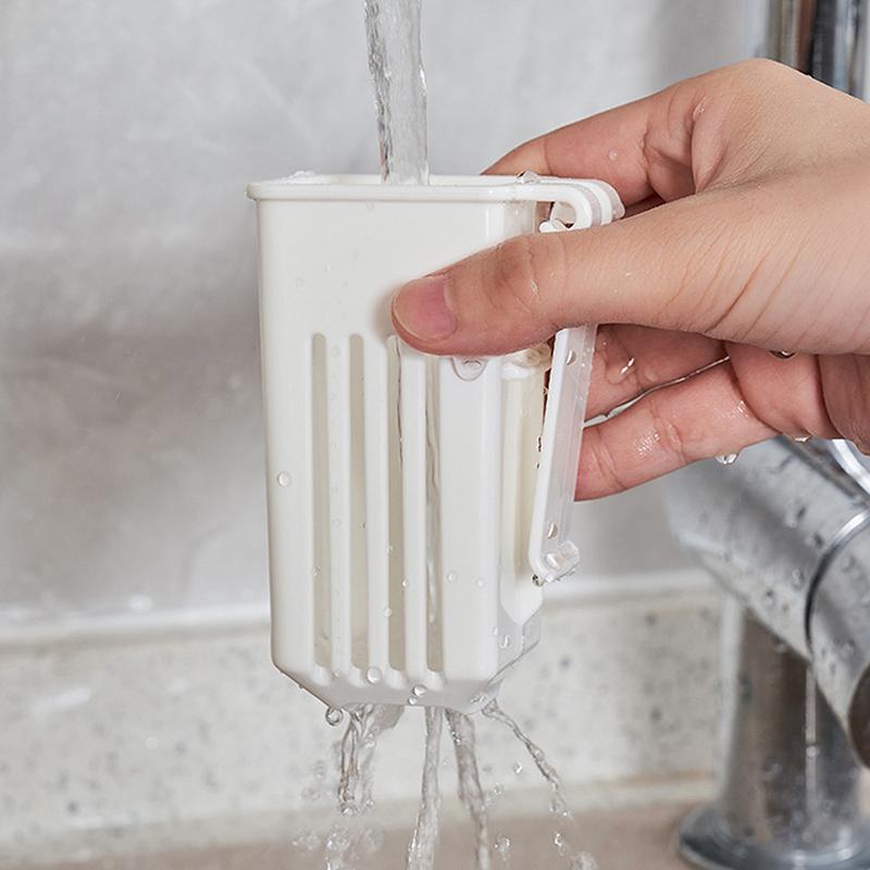 Multifunctional Kitchen Chopsticks Holder Hanging Drain Box Organizer Storage Rack Save Space Hanging Tableware Holder