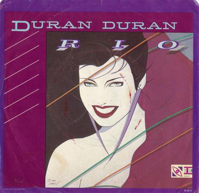 7inch Record DURAN DURAN  Rio B5215 Harvest 1983 Canada Rock Used