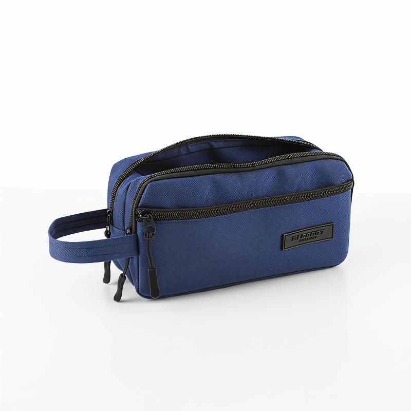 Functional Waterproof Mens Toiletry and Womens Cosmetic Bag for Travel