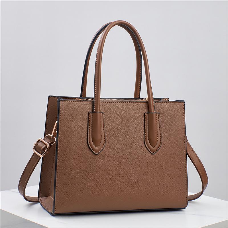 Beliebte Damen-Tasche dieses Jahres Neue Damen-Umhängetasche in Vollfarbe mit hoher Kapazität Lässige Damen-Tragetasche Luxuriöse Handtaschen