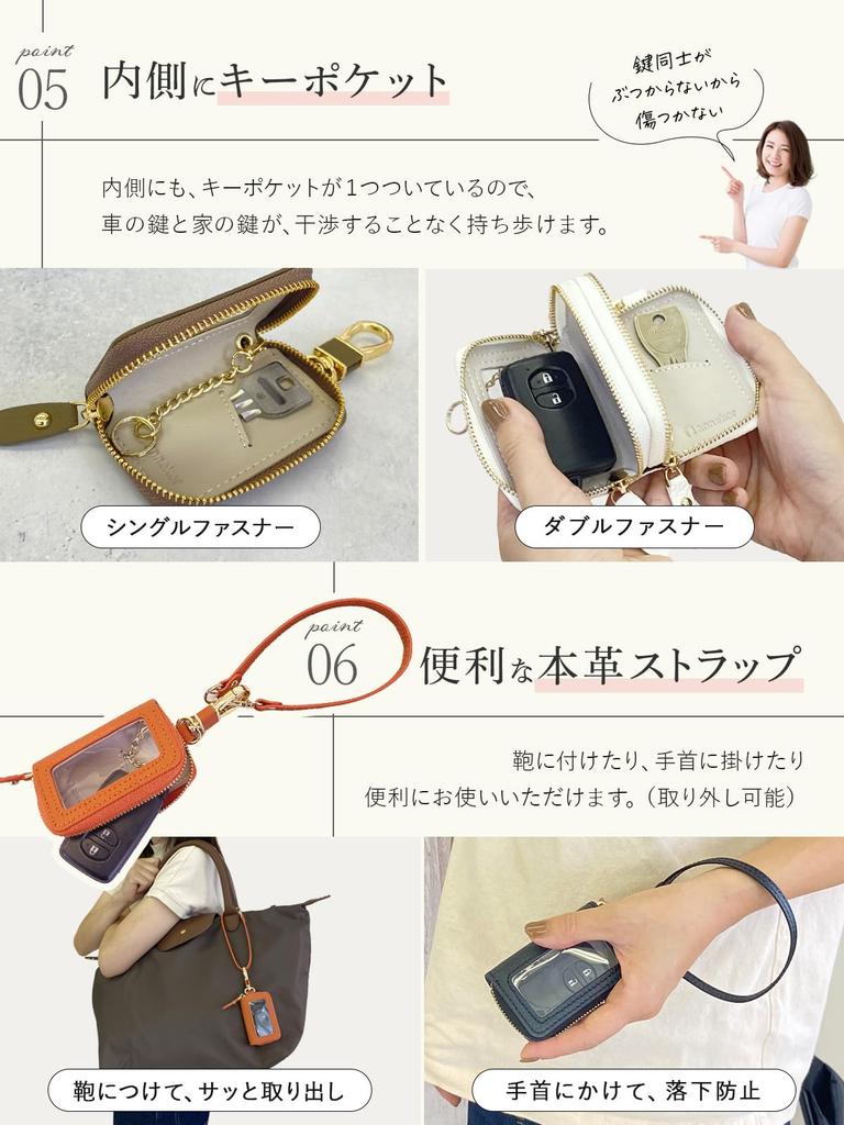 Encore Smart Key Case Genuine Perfect Gift for Men and Perfect for Day or Genuine Leather Smart Key Compatible with Clear Compact Design [High-Quality