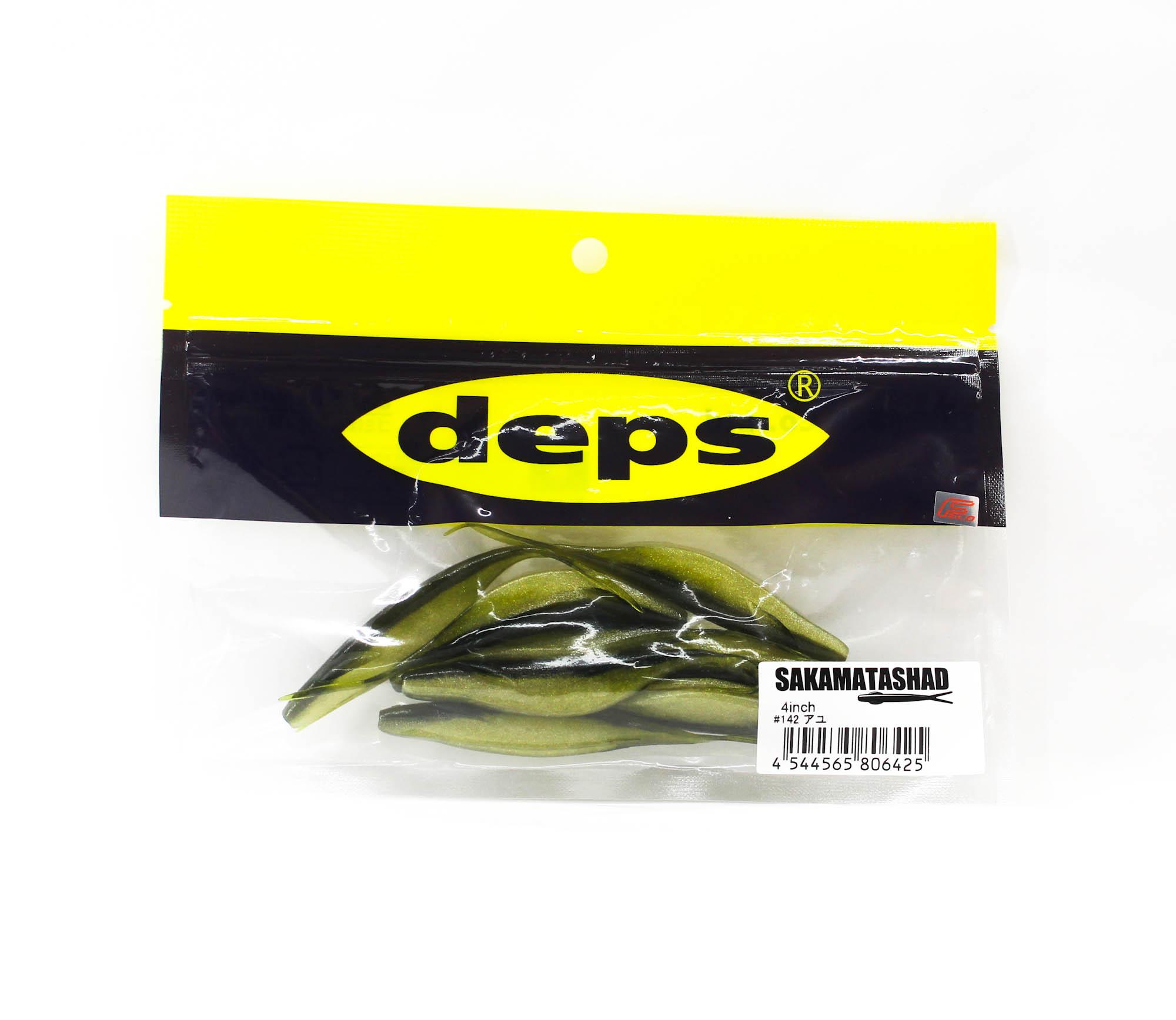 

Deps Soft Lure Sakamata Shad 4 Inch 142 (6425)