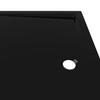 Vidaxl Shower Tray, Rectangular, Abs, Black, 80X110 Cm