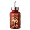 Regal Tidings Glass LED Lantern Christmas Windows - 20 Cm