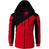 Hooded Men's Casual Fashion Long-sleeved Sports Sweater Jacket