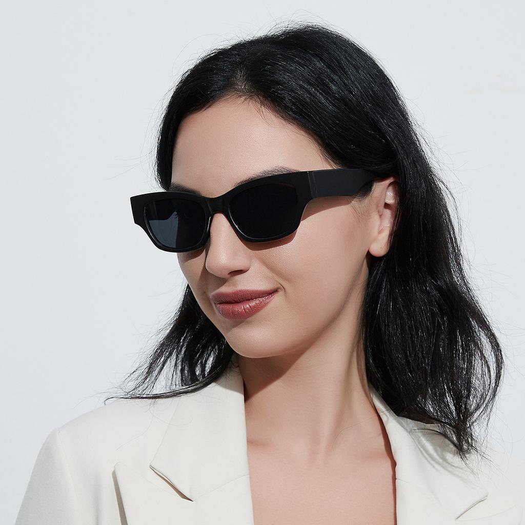 Personalized Popular Glasses Small Square Trend Cream Sunglasses Women'S Frame Color Glasses Sunglasses Men'S