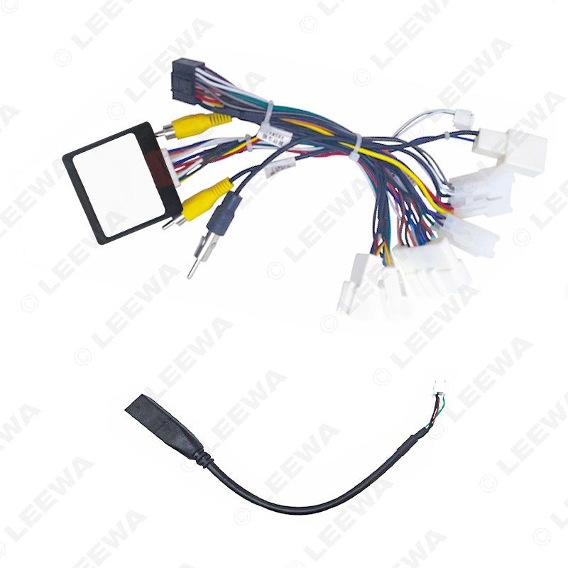 

Кабель питания декодера навигации Android для Toyota RAV4/Highlander/Corolla/Camry/Levin Power Cable + Canbus Decoder Box
