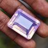 Lab Created Pink Emerald 90ct Certified Loose Gemstone
