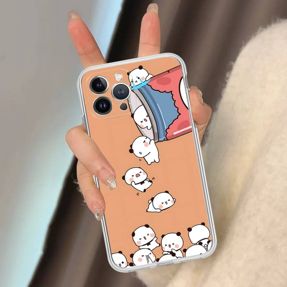 Cute Bubu Dudu Phone Case For IPhone 11 13 16 12 17 14 15 Pro Max Plus Soft Clear Back Cover Coque