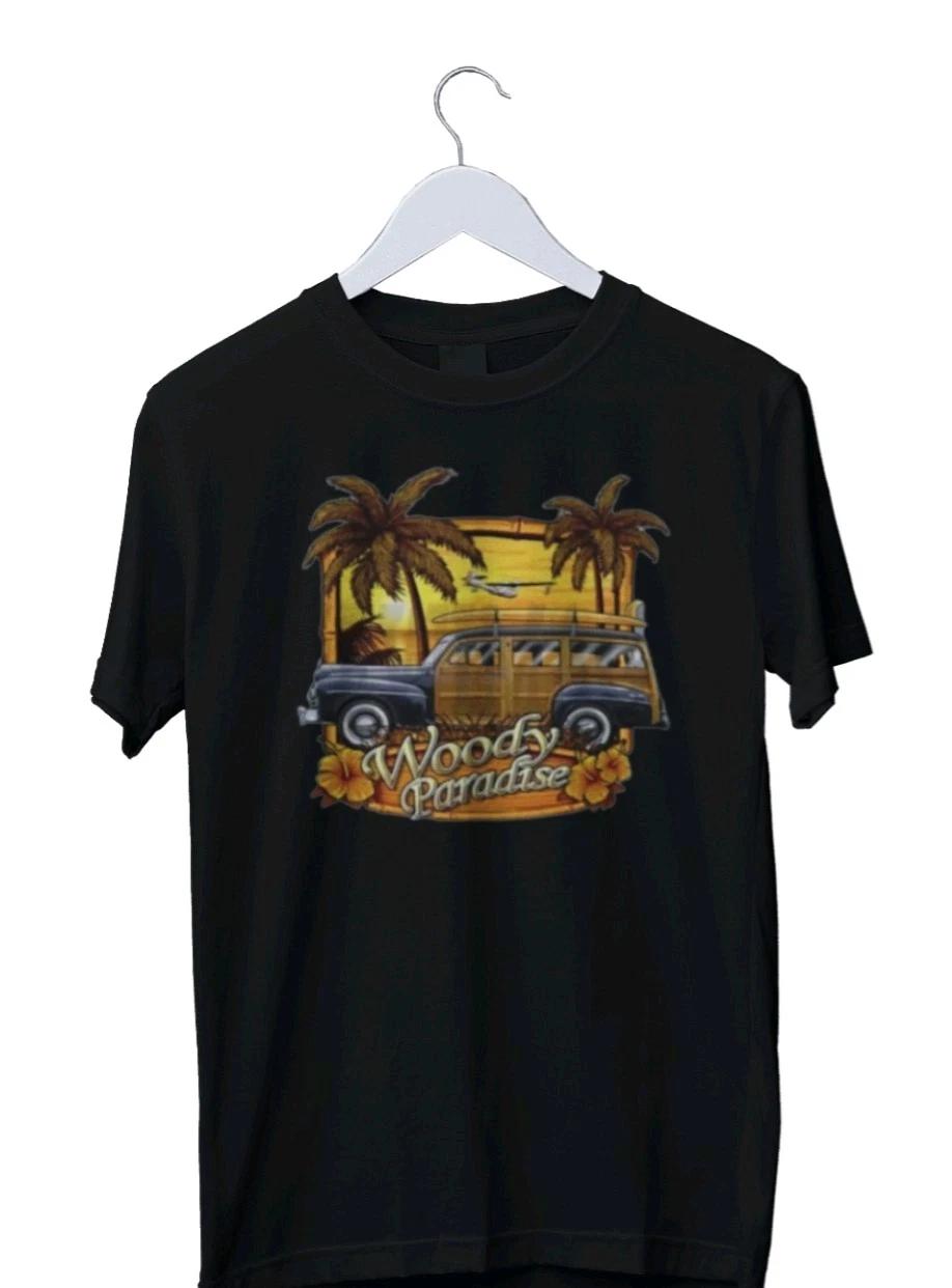 Unisex Adult Classic Graphic Classic Woody Car Graphic Print T-Shir... XXL