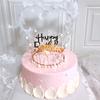1 Stück Happy Birthday Cake Topper Acryl Kreativer Cupcake Topper für Kinder Babyparty Geburtstagsfeier Kuchen Dessert Dekoration