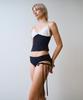 VINAJ Lace Triangle Half-Top Bikini Bra (Black)