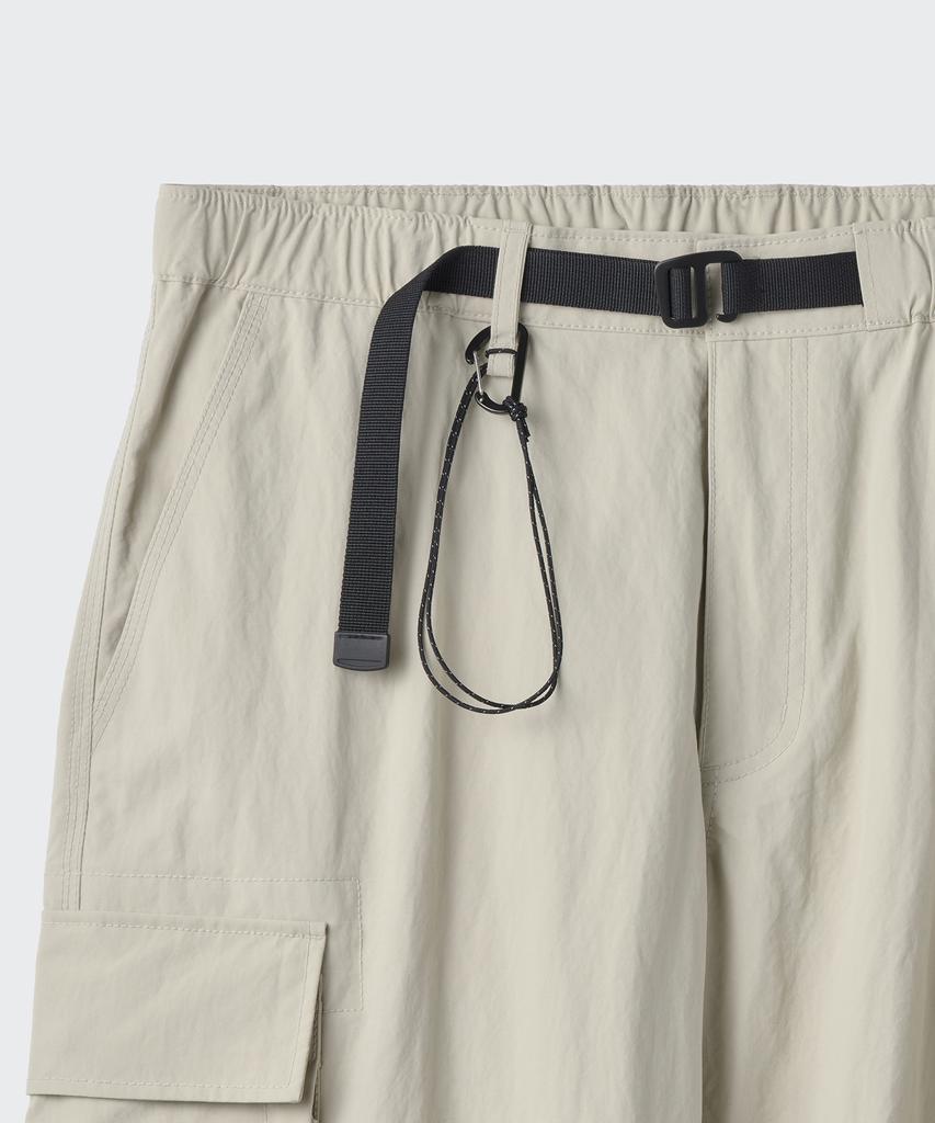 MUSINSA STANDARD [City Leisure] Belted Multi-Pocket Cargo Pants [Dusty Cream]