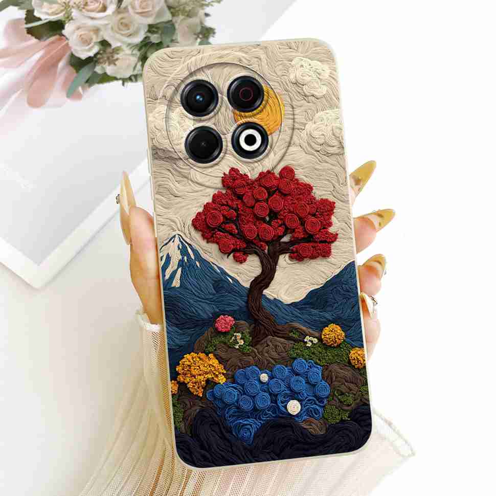 For Tecno Spark 30 Pro 4G KL7 Case Butterfly Dragon Soft Silicone Cover For Tecno Spark30 Spark 30 Pro Shockproof Phone Cases