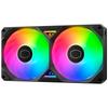 Cooler Master SickleFlow Edge 240 ARGB PC Case Fan 240mm Integrated Frame Black FN2500 MFX-B2DN-25DP2-R1