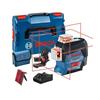 Line Laser - BOSCH - GLL 3-80 C - 3 Lines 360° - 12V Battery - Accuracy 0.2 Mm