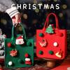 Festival Supplies Christmas Gifts Felt Bags Candy Gift Boxes Small Handbags Christmas Eve Apple Cartoon Storage Felt Bags