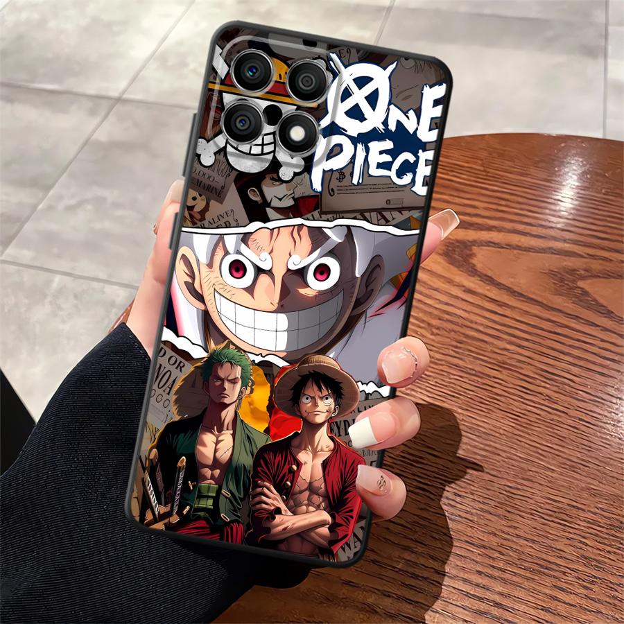 Funda Phone Cover Case for Honor X9c X9a 70 X9 8X X8 90 Lite X7a Anime Luffy Zoro