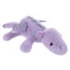 Apricot Lamb Purple Lying Dragon Plush Toy, Soft and Cute, Fluffy Purple Lying Dragon 38cm, Suitable for Boys and Girls