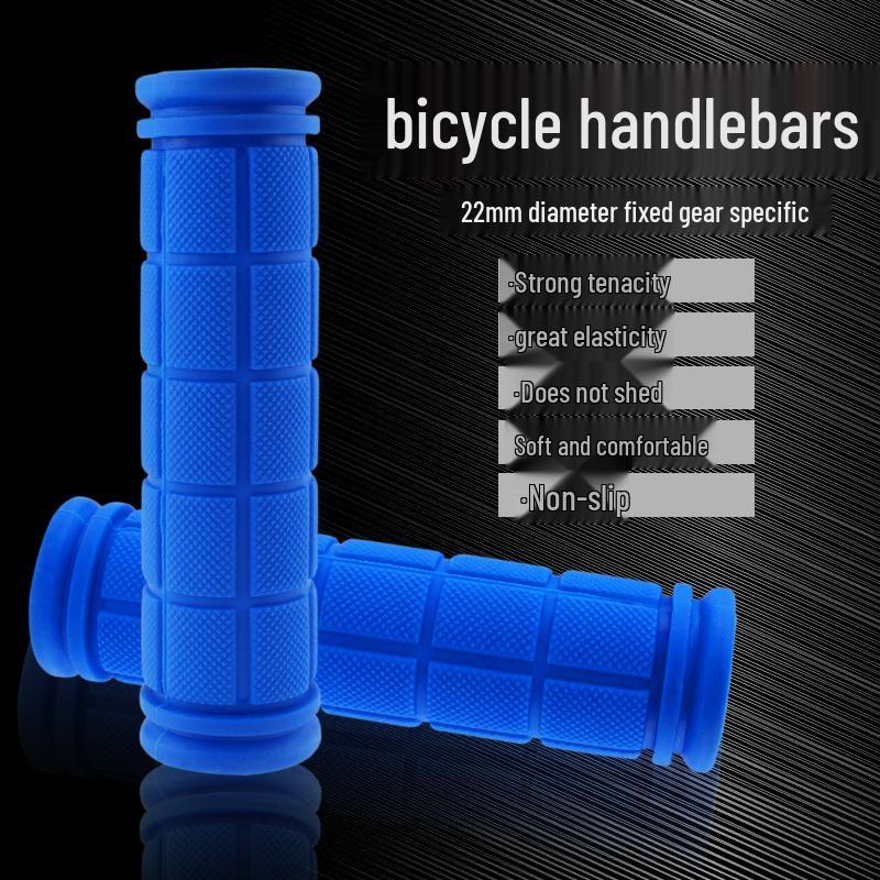 Colorful Soft Rubber Fixed Gear Bicycle Handlebar Grips Accessories