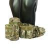 Multifunctional Tactical Molle Waist Belt - Padded Nylon for Outdoor Combat Training