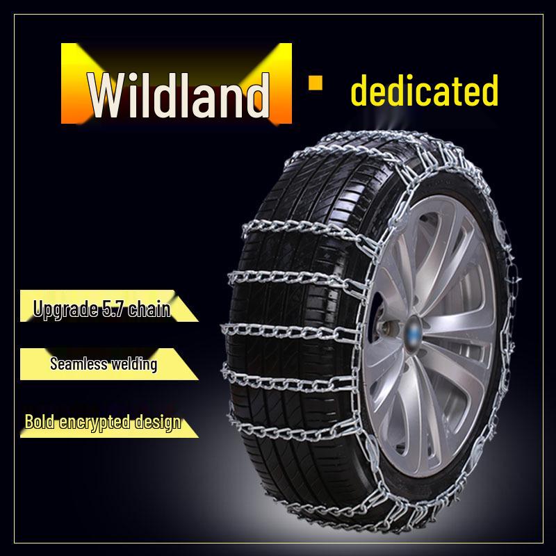 

Новый Highlander 225/60R18 235/55R19 Прочная автомобильная цепь противоскольжения - Установка без домкрата Wildlander 225/60R18 Two-Pack