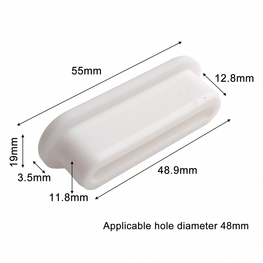 Reusable Sink Overflow Cap Sturdy Versatile Use Basin Trim