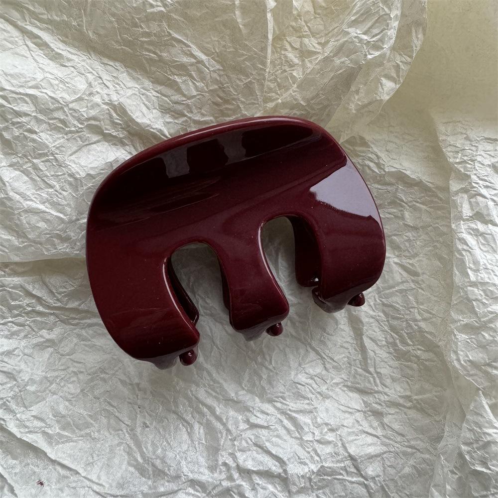 Simple Large Crab Hair Claws Clips Clamps Women Girls Leopard Tortoise Shell Ponytail Holder Barrettes Hairpins Hair Accessories