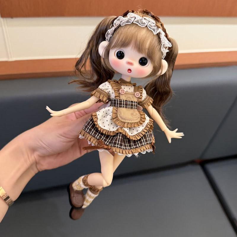 8-inch 12-inch BJD Doll Outfit Set Ob11 11-17cm Articulated Dolls Cute Stylish Clothing Only
