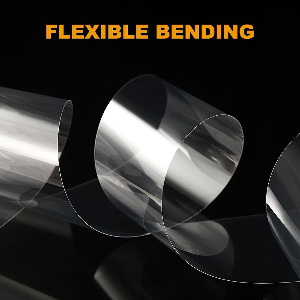 STOBAZA Mousse Cake Collar Clear Cake Strips Transparent Acetate Cake Collar Roll Sheet Cake Surrounding Edge for Chocolate Mousse Baking Decorating
