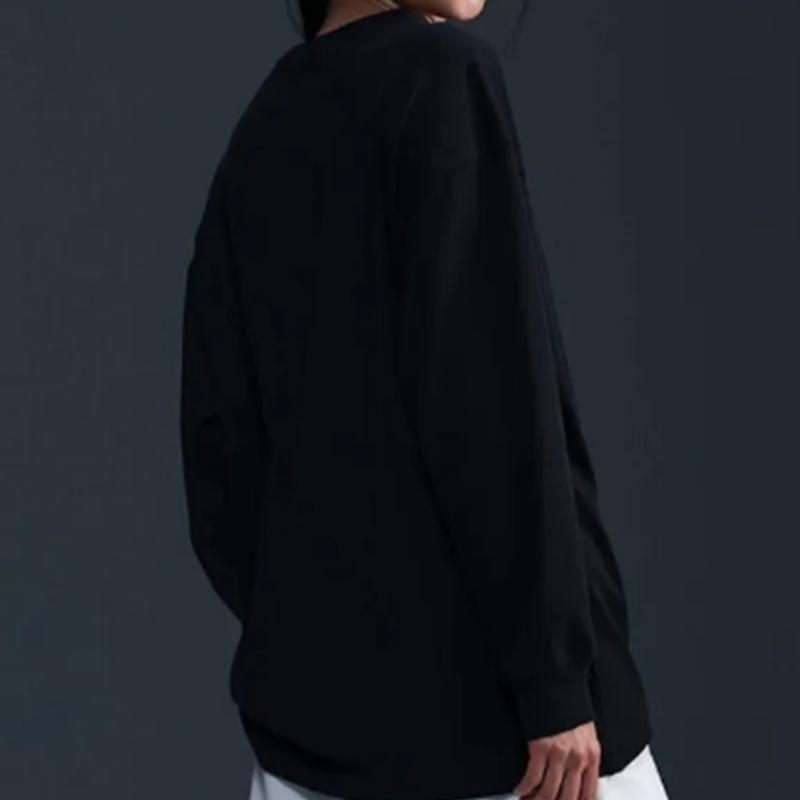 Nike Women S overSized Long Sleeve T ShirT Be2 Hf5321 010