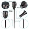 Solar Outdoor RGB Single/Seven Color Flame Lawn Light (12/33/51/96 LED)