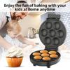 Macchina per cupcake domestica Macchina per cupcake elettrica 1000W Macchina per cake pop Superficie antiaderente Produce 6 tazze