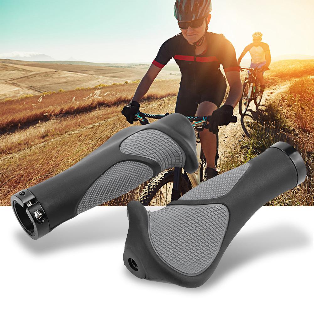 1 Pair Anti Slip Ergonomic Handlebar Grips Protector for Bicycle Mountain Bike (#2)