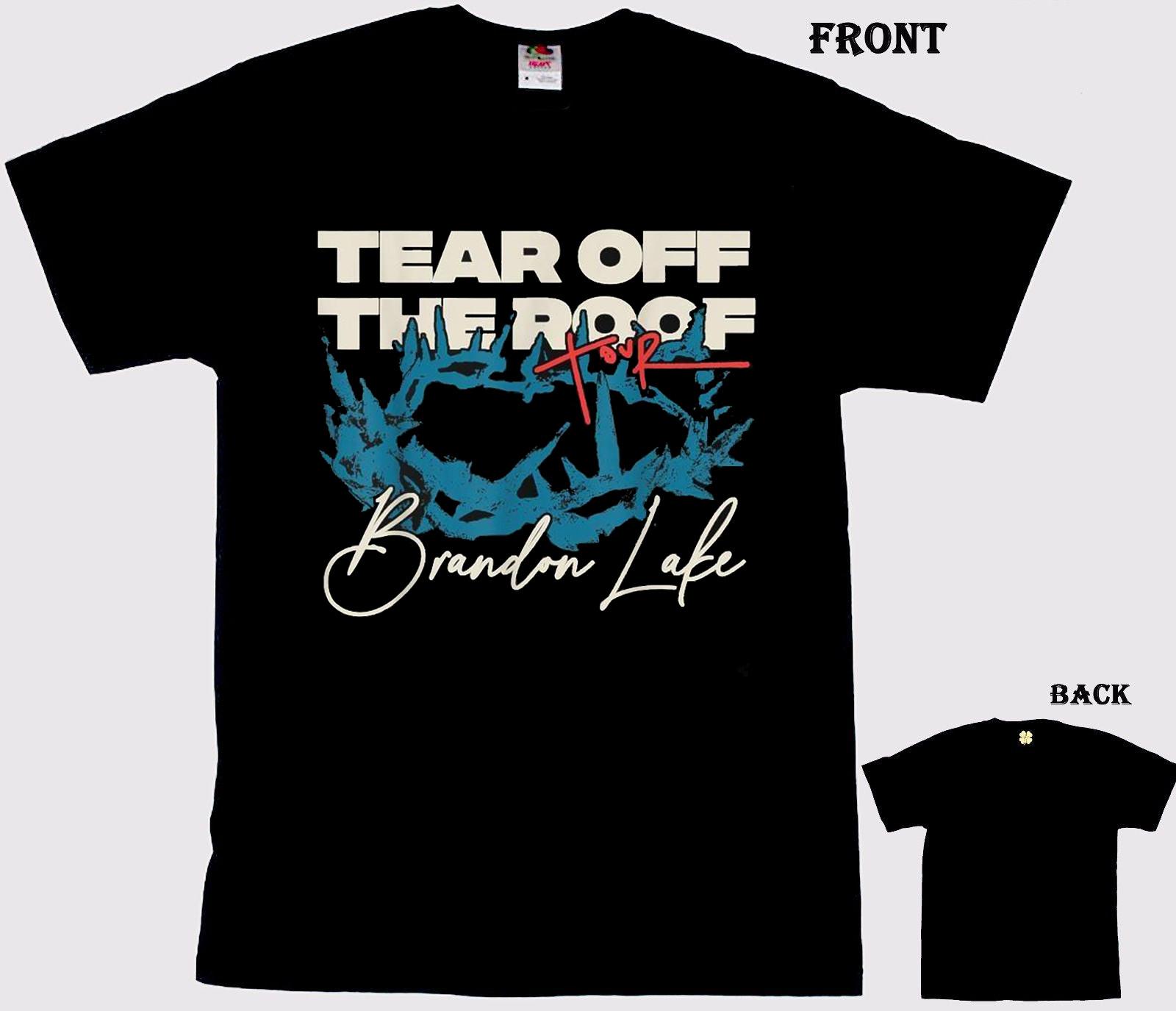 Brandon Lake Tear Off The Roof Tour TOTF T-Shirt by Getlatests NI437 Unisex T-Shirt L