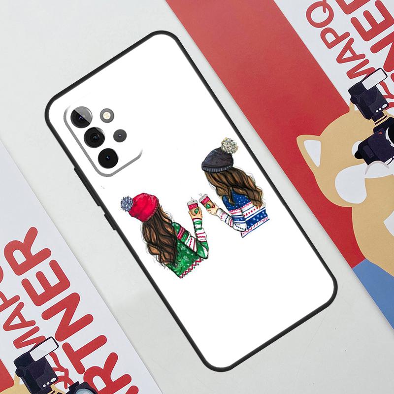 

Лучшие Друзья BFF Парный Чехол Для Samsung Galaxy A36 A35 A55 A06 A16 A26 A56 A53 A32 A52 A33 A13 A14 A34 A54 A17 A15 Samsung A24 4G