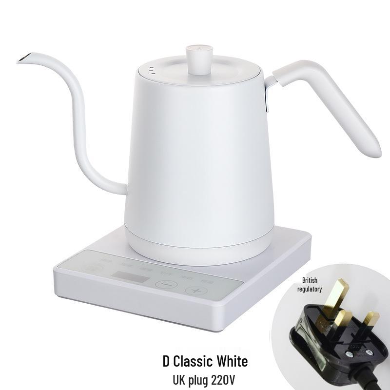 Stainless Steel Electric Gooseneck Kettle with Temperature Control