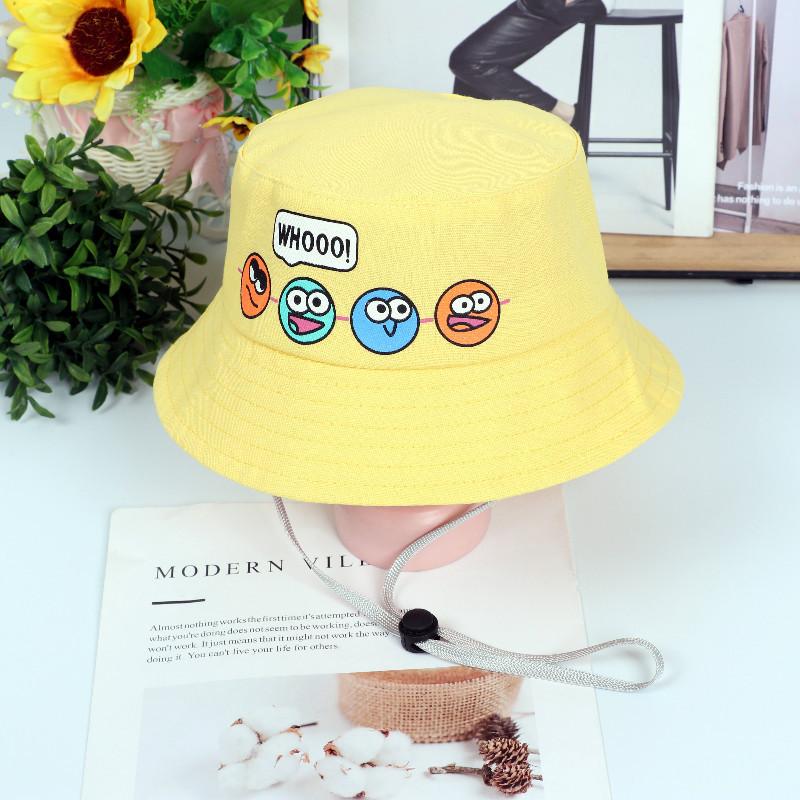 

Baby Sun Hat For Toddlers Spring Autumn Cotton Breathable Sunshade With Adjustable Fit For Kids жёлтый